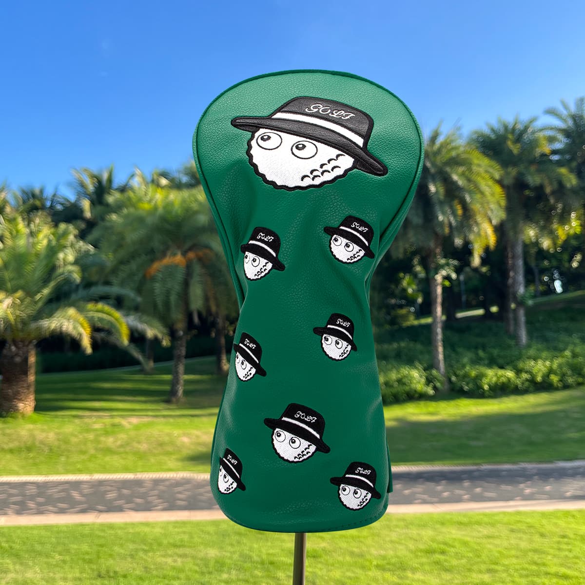 ヘッドカバー ウッドカバー カートゥーン目玉キャラクターカバー