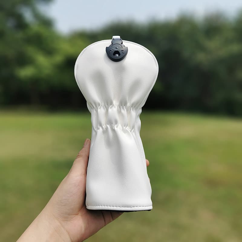 ヘッドカバー ヘッドカバー 虹色ライン キャラクター ウッドカバー