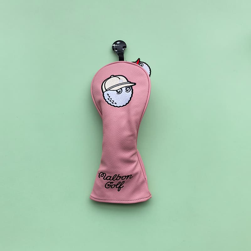 ヘッドカバー ヘッドカバー ゴルフボール君ウッドカバー