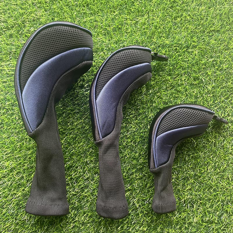 ヘッドカバー ヘッドカバー ツートンメッシュ ウッドカバー